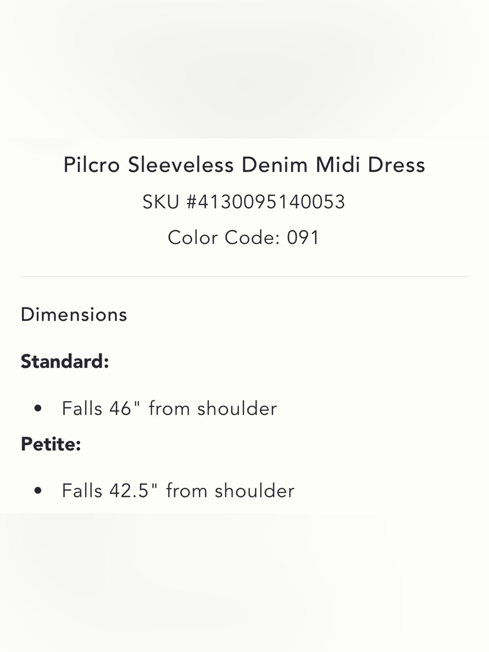 Pilcro Dark Blue Denim Halter Dress with Belt - Picture 8 of 10